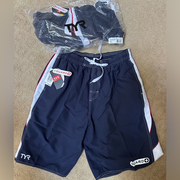 TYR Men's Guard Swim Trunks - Picture 1 of 4